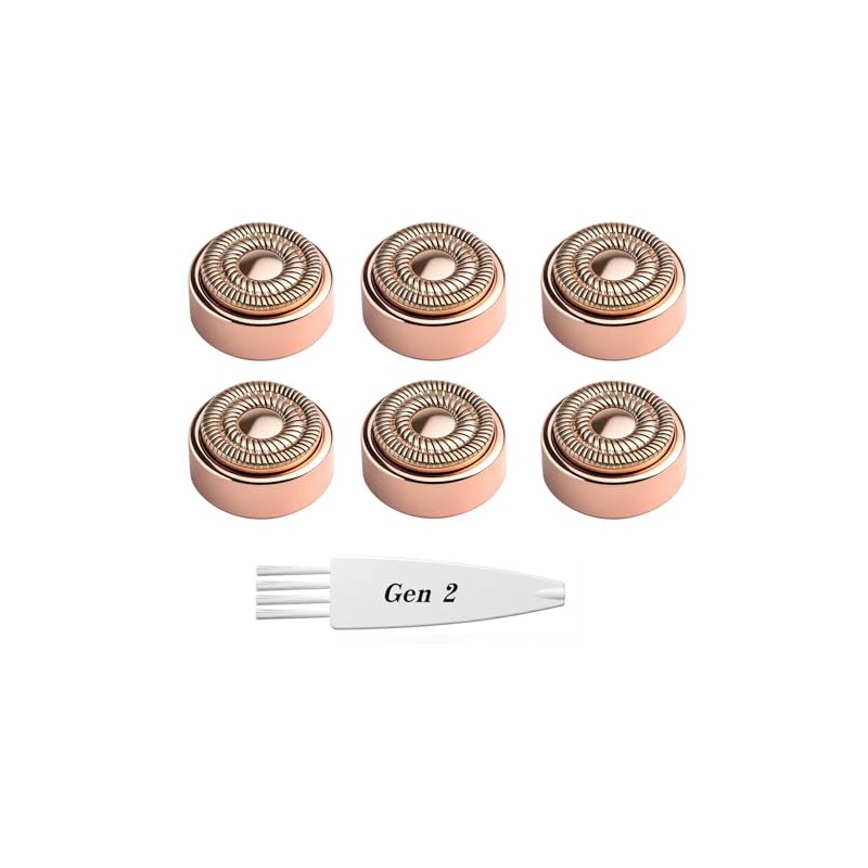 Replacement Heads Compatible with Flawless Facial Hair Remover, Replacement Blades