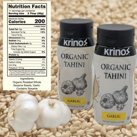 Organic Garlic Tahini Pack of 2