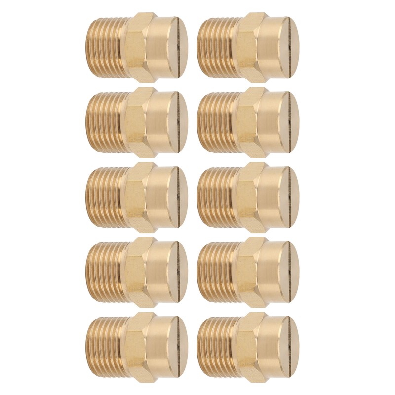 10PCS Directional Slot Nozzle Brass Cooling Misting Rustproof Heat Resistant