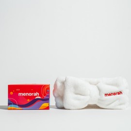 menorah skincare- Skincare Headband,Elastic Hair Wrap, for Face Washing, Spa, Makeup