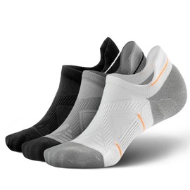 BRISIRA Coolmax Bamboo Viscose Compression Golf Thin Low Cut Socks Men Women Quick Dry Athletic Lightweight No Show Ankle