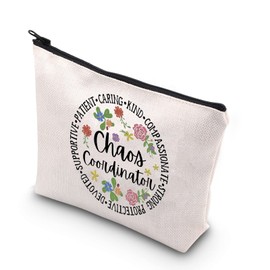 Coordinator Friendship Gifts for Girls Coordinator Thank You Gift Zipper Pouch Makeup Bag (Chaos Coordinator CA)