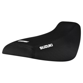 Suzuki 1999-2002 Suzuki LT-F 300F, LT-F 250 Seat Cover By Enjoy ALL BLACK LOGO #435