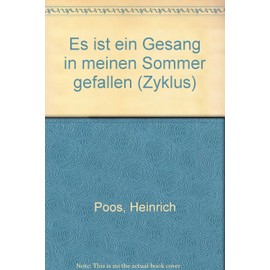 Es ist ein Gesang in meinen Sommer gefallen: Zyklus. female choir (SSAA), 2 horns in F and harp (piano).