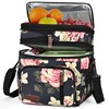 MIYCOO Lunch Bag & Lunch Box for Women Men, Double