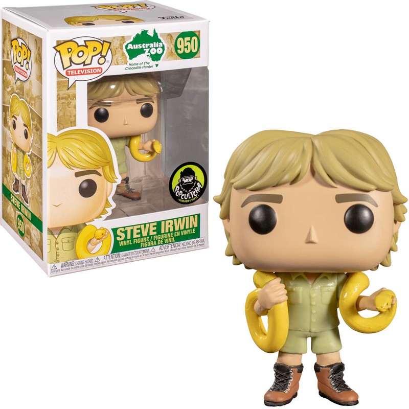 Funko POP! Television: Crocodile Hunter #950 - Steve Irwin with