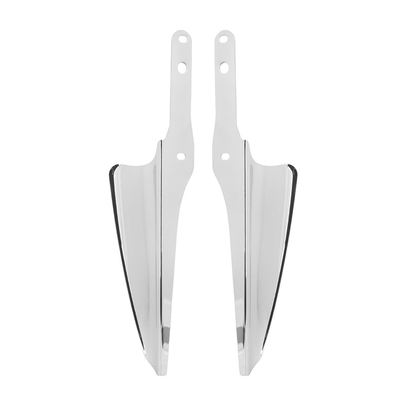 HDBUBALUS Front Fork Mount Wind Deflectors Compatible with 1995-2023 Harley