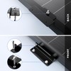 Callsun Solar Panel Mounting Z Brackets, Lightweight Aluminum Corrosion-Free Mounting