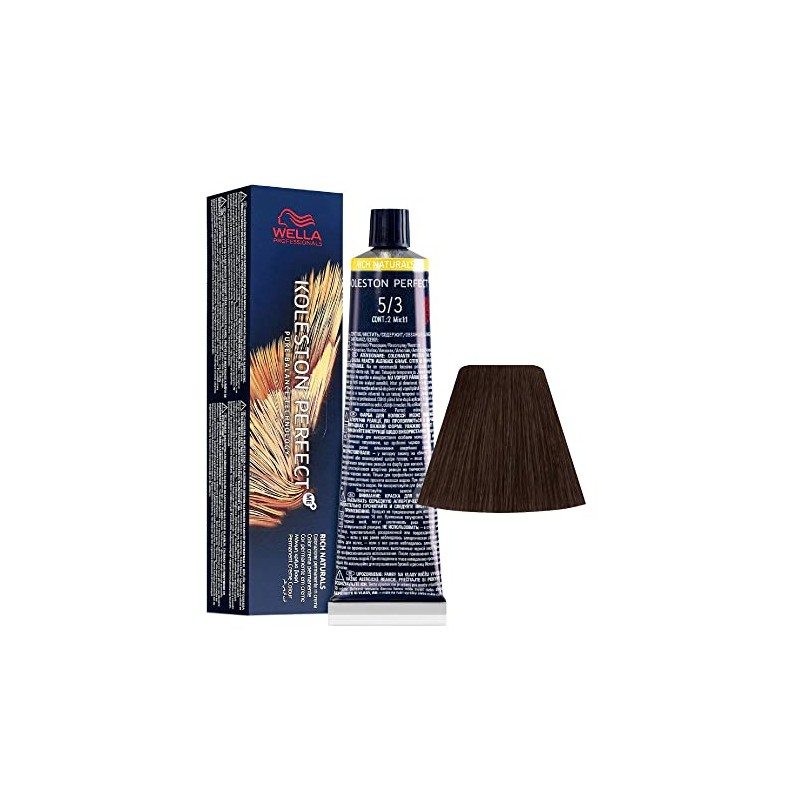 5/3 Light Brown Gold Wella Koleston Perfect Me+ Rich Naturals