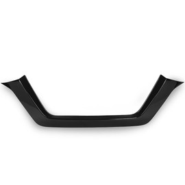 GRAND ORANGE Front Upper Bumper Grille Outer Molding Trim Compatible with Nissan Rogue 2017-2020 NI1044114 622786FL0A Front Hood Grill Trim Moulding Black