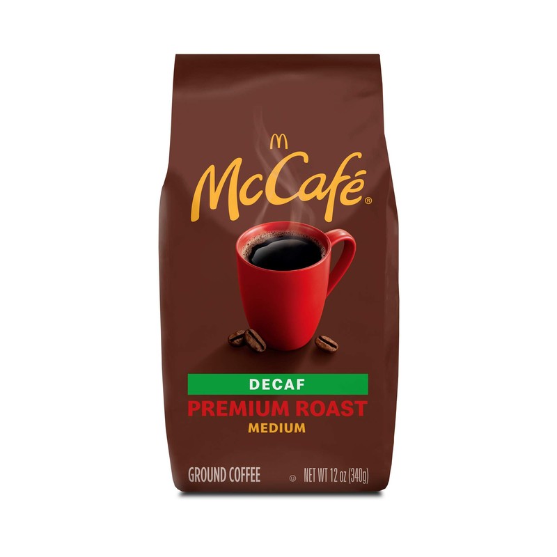 McCafe Premium Roast Decaf, Medium Roast Ground Coffee, 12 oz