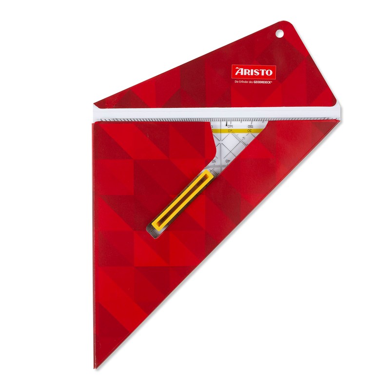 Aristo AR18054B TZ Triangle AR1650/4 with Geocover Protective Case (Hypotenuse