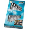 Hazet 606/5 5-Piece Ratchet Ring Jaw Spanner Set