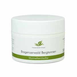 Naturprodukte Schwarz - Bregenzerwald Bergtannen - Murmeltieröl Salbe, 50ml