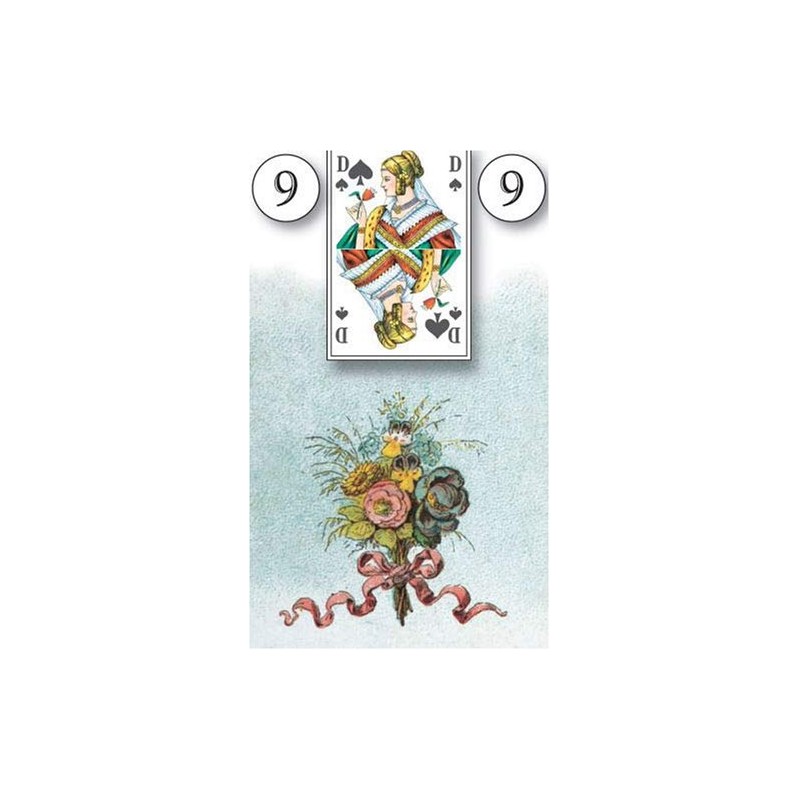 Lenormand Orakelkarten mit Kartenabbildungen: 36 Orakelkarten