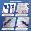 ROEGAARDEN WipeBlind Microfibre Blind Wiper, Dust Cleaning Brush, Roller Shutter