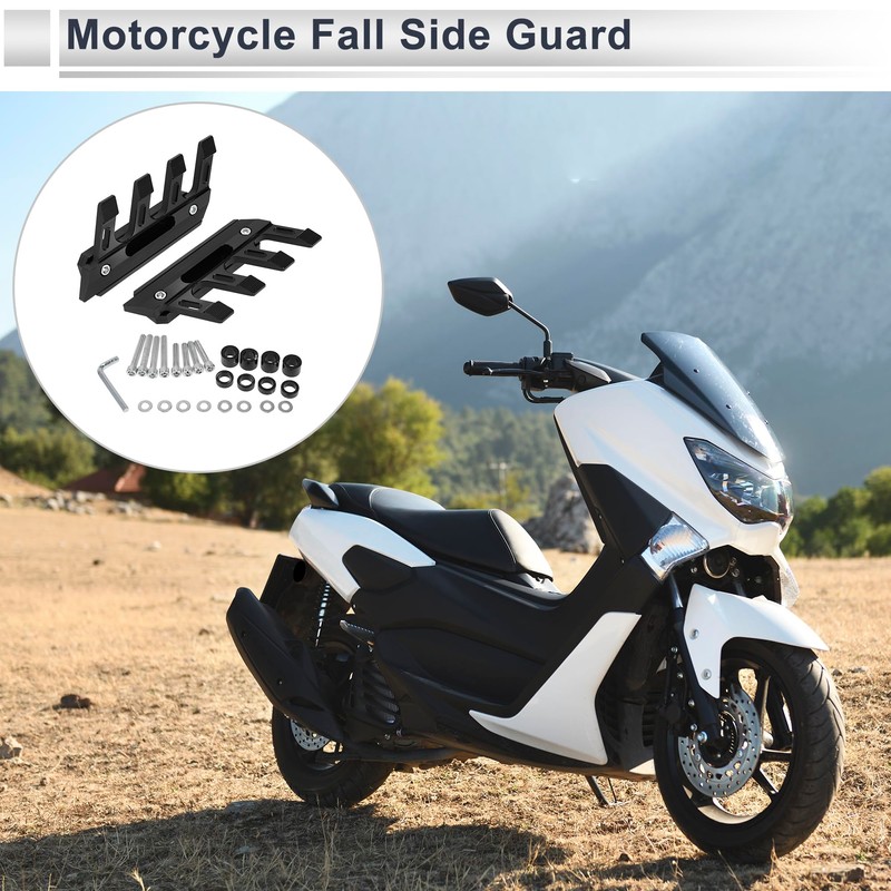 RATCHROLL 1 Set Motorcycle Fall Side Guard Front Fork Protector