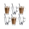 Stainless Steel Long Handle Latte Coffee Tee Desert Spoon Pack