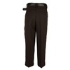 Bocaccio Boys Flat Front Dress Pants with Belt Brown 16