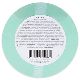 Tete a Tete Lashes - Brown by Sweed Lashes for Women - 1 Pair Eyelashes