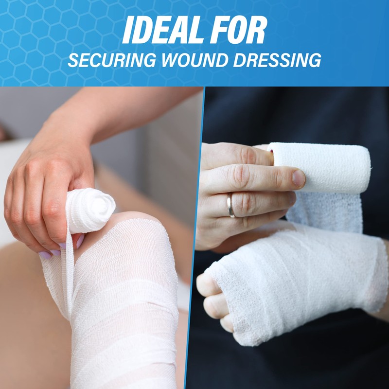 Gauze Rolls –36 Rolls- Premium First Aid Supplies for Safe