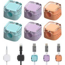 Genérico Organizador Cables Ajustable, Cable Management, Clips para Cables, Ordenador de Cables, Cord Organizer para Pared Escritorio Automóvil, Oficina, Estirar el Cable Fácilmente (Mixed Colours)