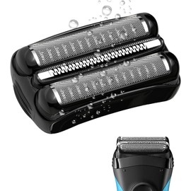 21B Shaving Head Compatible with Braun Series 3, Shaving Head for Braun S3, 21B Replacement Head for Braun Series 3 Shaver Accessories S3300 S3310 S3320