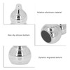 Gourd Shaped Metal Rotating Top Toy Aluminum Alloy Anxiety Reducer