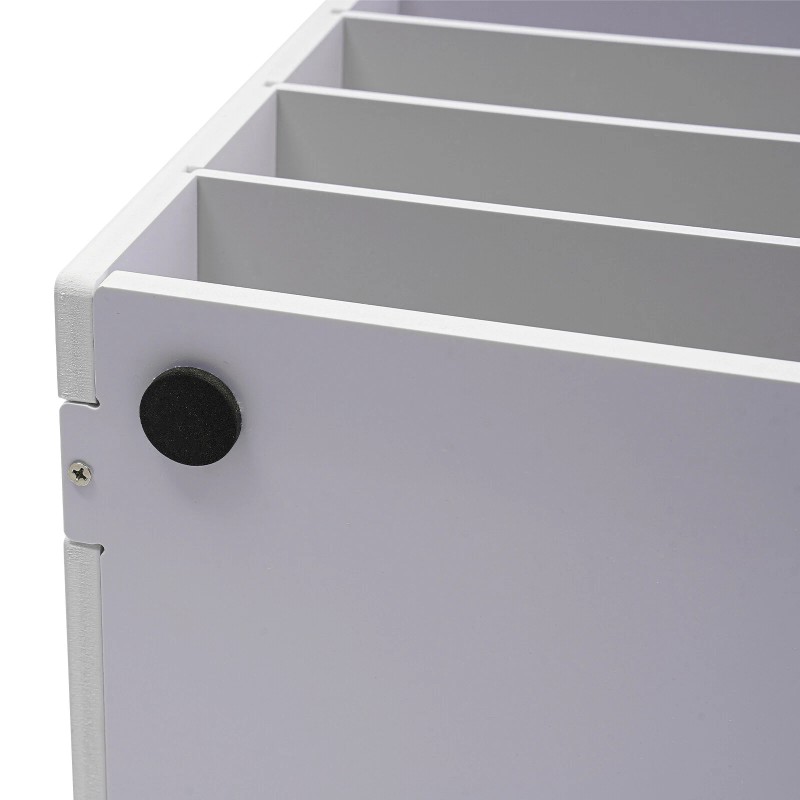N/A 4-Tier Mail Sorter Organizer Countertop Literature Student Mailbox for