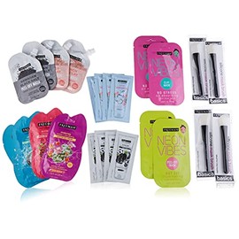 Mascarillas faciales Freeman Beauty Everyday con aplicadores de máscara de cepillo de silicona, despegar  arcilla hidratante carbón facial, juego de  