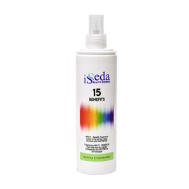 Isseda Tratamiento Para Cabello Maltratado 15 Beneficios Todo en Uno - Sin Enjuague - Para Todo Tipo de Cabello - Con Ácido Hialurónico - Repara, Hidrata, Protección Térmica y UV 300 ml