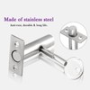 LDEXIN Stainless Steel Hidden Manager Tubewell Key Mortise Lock Hardware