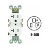 LEVITON MFG Recep TR 20A WH PRO