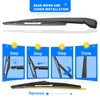 RAINTOK Windshield Wiper Blades Replacement for Mazda 3 2010 2011