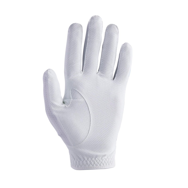 FootJoy Staycool EX Men's Golf Gloves, White/Navy, 8.7 inches (22