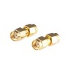 RFaha 6pcs Antenna Adapter RPSMA Male to RP-SMA Male Connector