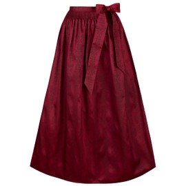 Stockerpoint Women's Aline Dirndl Apron, bordeaux, 34 - 38