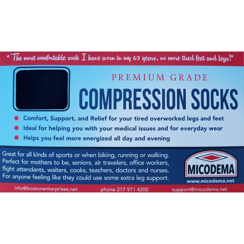 Compression Socks Women Toeless XWide - Arch Support and Ankle
