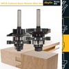 Akylin Ogee Rail and Stile Router Bits,3PCS Router Bit Set