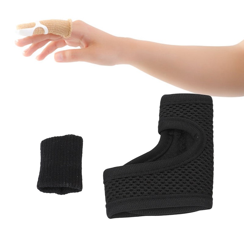 Kids Finger Splint Improve Flexibility Breathable Mesh Trigger Finger Brace