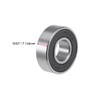 sourcing map R6-2RS Deep Groove Ball Bearing 3/8-inchx7/8-inchx9/32-inch Sealed Z2