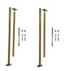 ZANURA 59" - 100" Adjustable House Floor Wall Jack Post