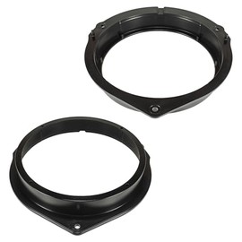 tomzz Audio 2834-000 Speaker Rings Adapter Brackets Compatible with Mercedes C-Class W204 E-Class W212 GLK X204 Viano Vito W447 V447 from 2015 Front Door for 165 mm DIN Speaker