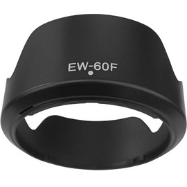 EW-60F Lens Hood for Canon RF-S 18-150mm F3.5-6.3 is STM on EOS R7 R10 Camera(for Accessories),EF-M 18-150mm f/3.5-6.3 is STM on M6 M100,Hxdzieory 55mm Lens Hood