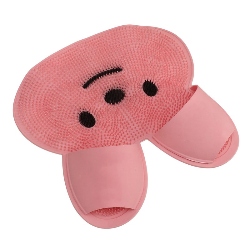 Foot Scrubber Mat Silicone Anti Slip Relieve Fatigue Remove Dead