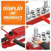 Joinfworld Power Distribution Block 400A Bus Bar 12V 48V with