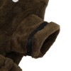 Pet Bathrobe Warm Flannel Quick Drying Dog Hooded Bath Towel