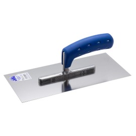 Jung Henkelmann 20928000 Smoothing Trowel (Without Teeth, Stainless Steel, Wooden Handle, Dimensions 280 x 130 x 0.7 mm, Trowel)