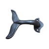 Hook Hanger, Cast Iron Whale Tail Shaped Decorative Wall Hook,