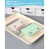 Sticker Notebook, Transparent, M5 Size, Mini Binder (20 Refill Sheets,